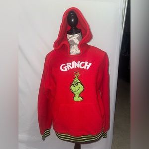 Grinch Forever 21 Hoodie
Sweatshirt Womens M Red
Pullover Embroidered Loose Fit